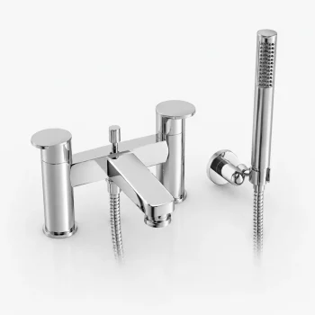 Smart 2 Hole Deck Mounted Bath Shower Mixer